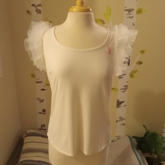 NWOT Pink Ribbon Blouse - Picture 8 of 8